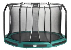 Salta Premium Ground Trampoline met Veiligheidsnet - 427 cm - Groen