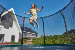 Salta Premium Ground Trampoline met Veiligheidsnet - 366 cm - Groen