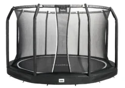 Salta Premium Ground Trampoline met Veiligheidsnet - 366 cm - Zwart