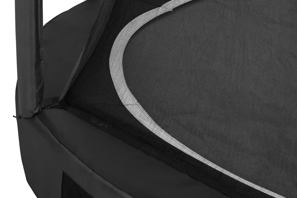 Salta Premium Ground Trampoline met Veiligheidsnet - 366 cm - Zwart
