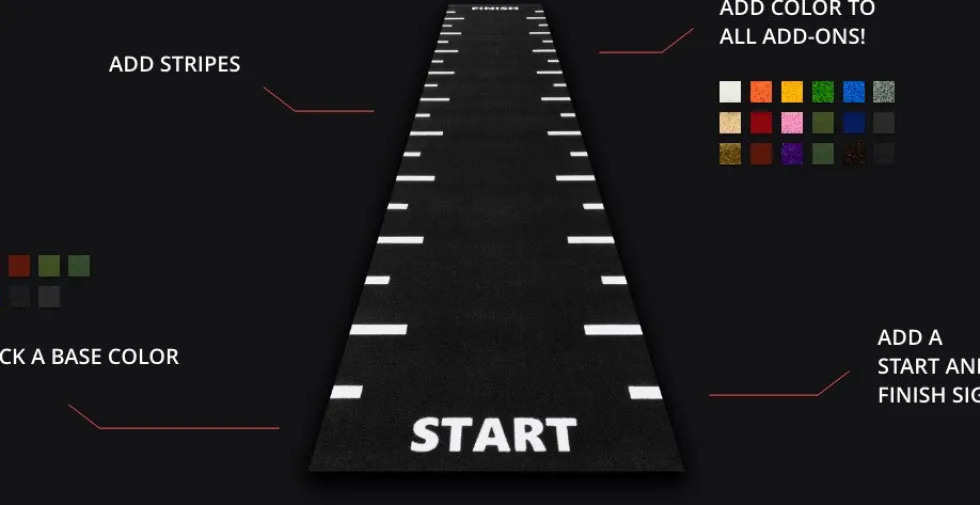 Sprinttracks Heavy Sprinttrack - Start & Finish