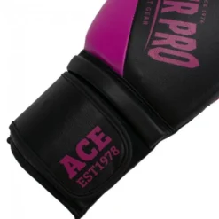 Super Pro Combat Gear Ace (Kick)Bokshandschoenen - Zwart/Roze