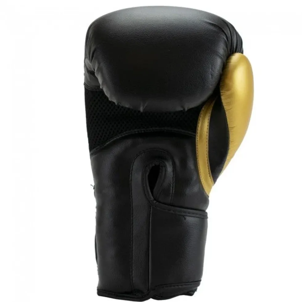 Super Pro Combat Gear Ace (Kick)Bokshandschoenen - Zwart/Goud