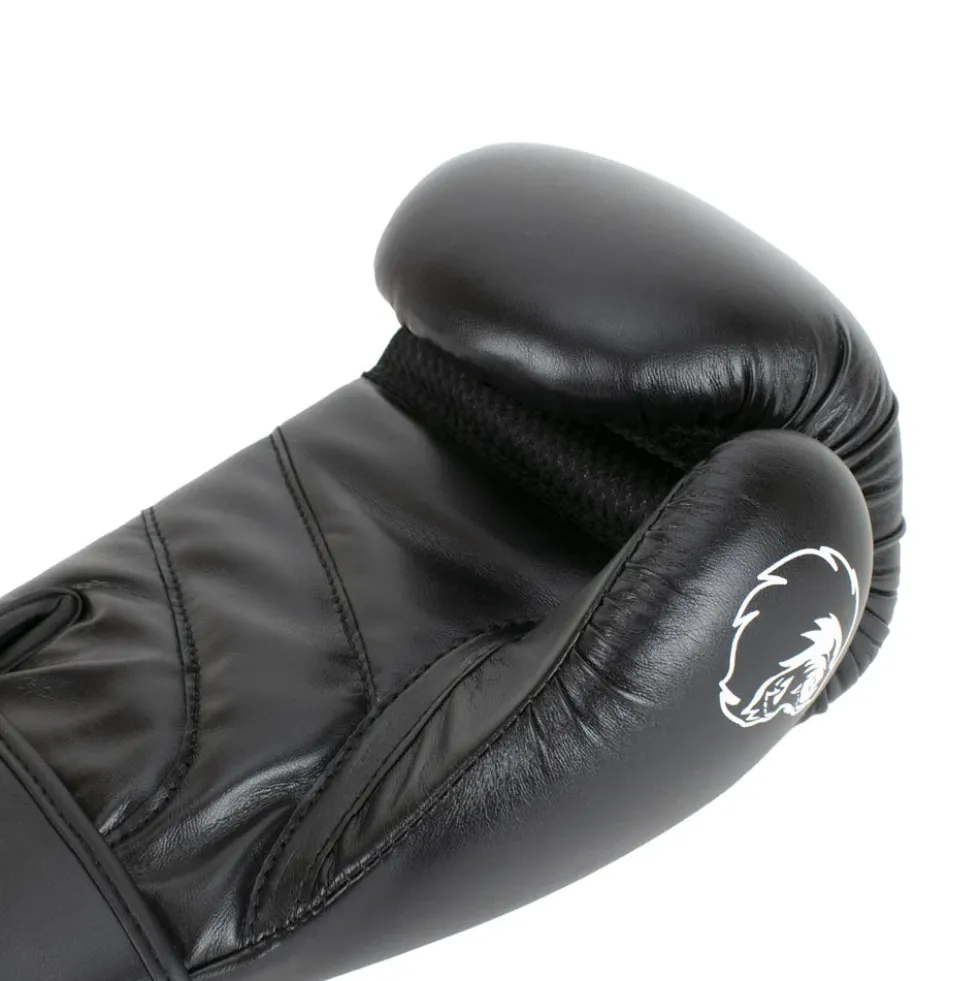Super Pro Combat Gear Champ (Kick)Bokshandschoenen - Zwart/Wit