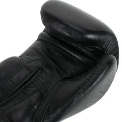 Super Pro Combat Gear Legend Lederen (Kick)Bokshandschoenen - Zwart