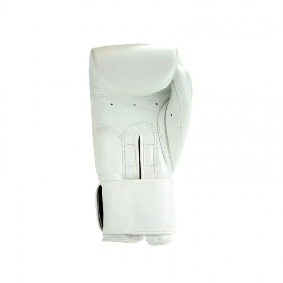 Super Pro Combat Gear Legend SE Lederen (Kick)Bokshandschoenen - Wit