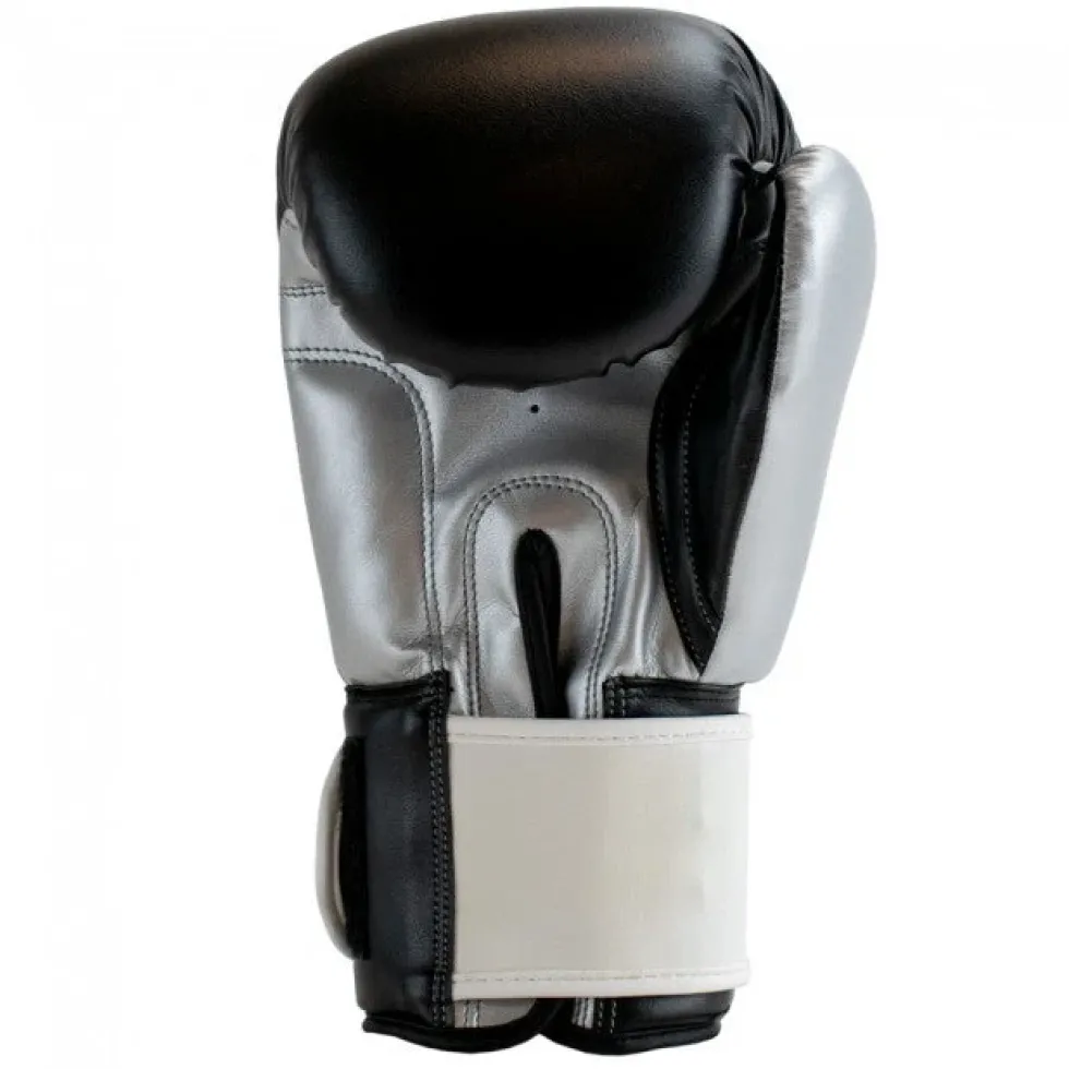 Super Pro Combat Gear Rebel (Kick)Bokshandschoenen - Zwart/Wit