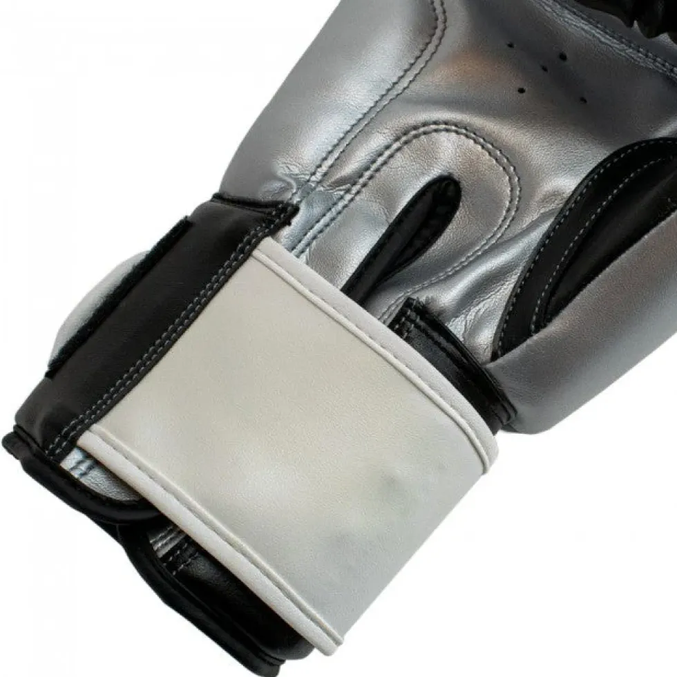 Super Pro Combat Gear Rebel (Kick)Bokshandschoenen - Zwart/Wit