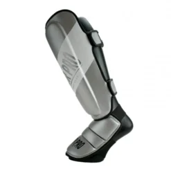 Super Pro Combat Gear Rebel Scheenbeschermers - Grijs/Wit