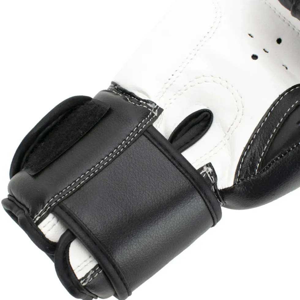 Super Pro Combat Gear Talent (Kick)Bokshandschoenen - Zwart/Wit