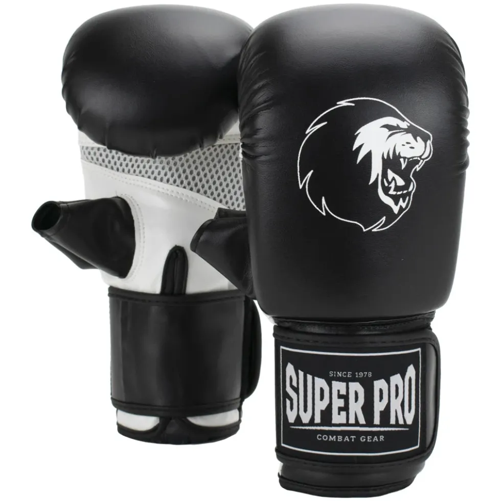Super Pro Combat Gear Victor Bokszakhandschoenen - Zwart/Wit
