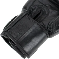 Super Pro Combat Gear Warrior Lederen (Kick)Bokshandschoenen - Zwart/Wit