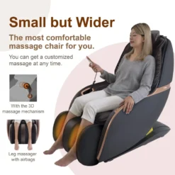 T-Chair TC-296 Elektrische Massagestoel - Bruin
