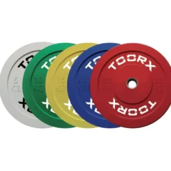 Toorx Fitness Bumper Plate - Olympische Halterschijf - 10 kg