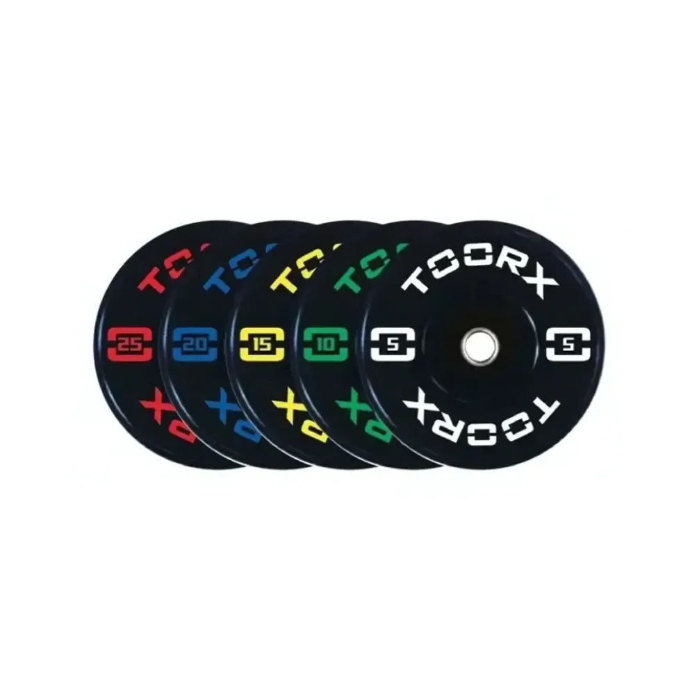 Toorx Fitness Bumper Plate - Professional Olympische Halterschijf - 25 kg
