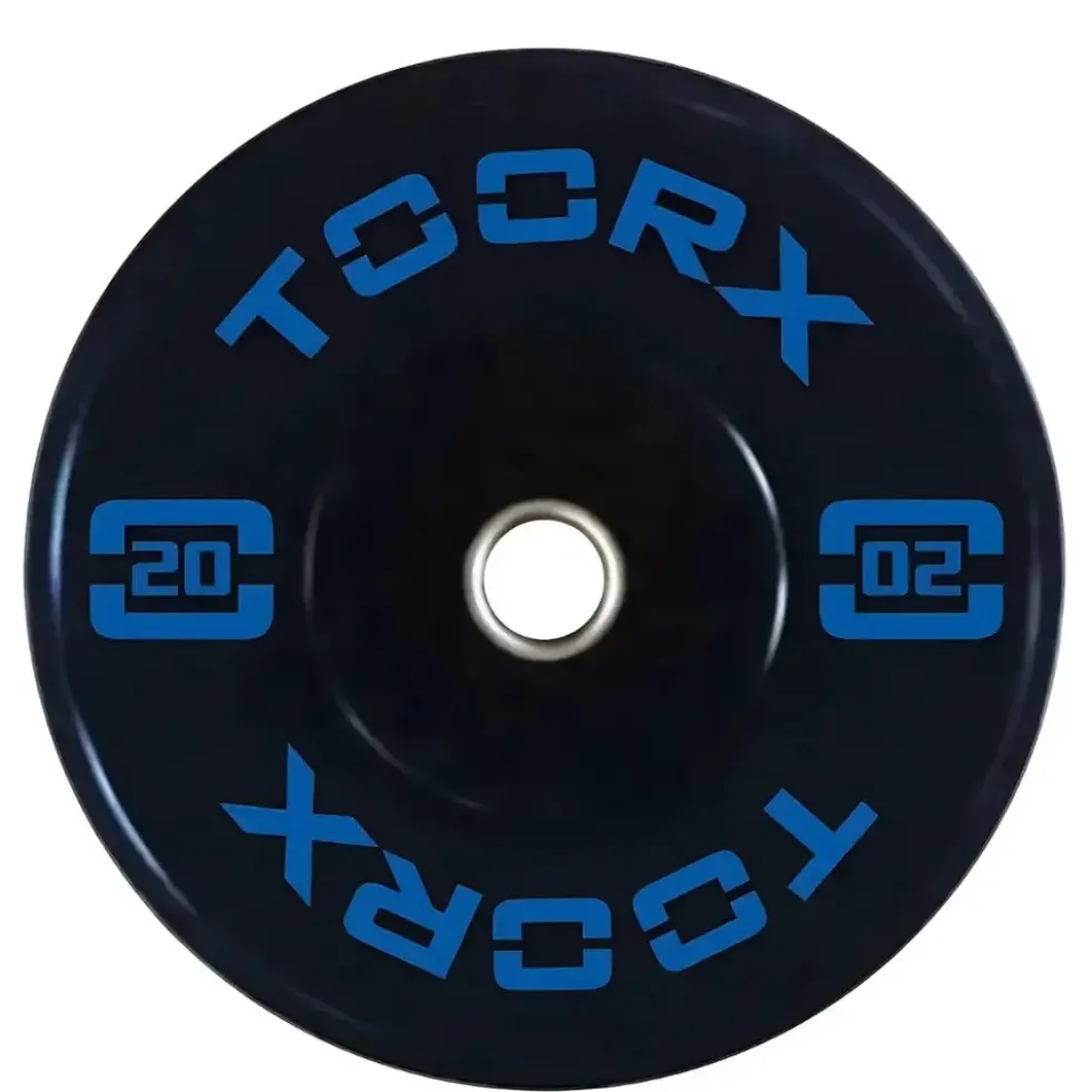 Toorx Fitness Bumper Plate - Professional Olympische Halterschijf - 20 kg