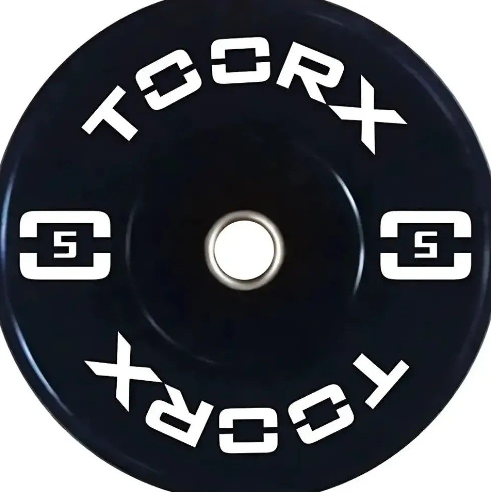 Toorx Fitness Bumper Plate - Professional Olympische Halterschijf - 5 kg