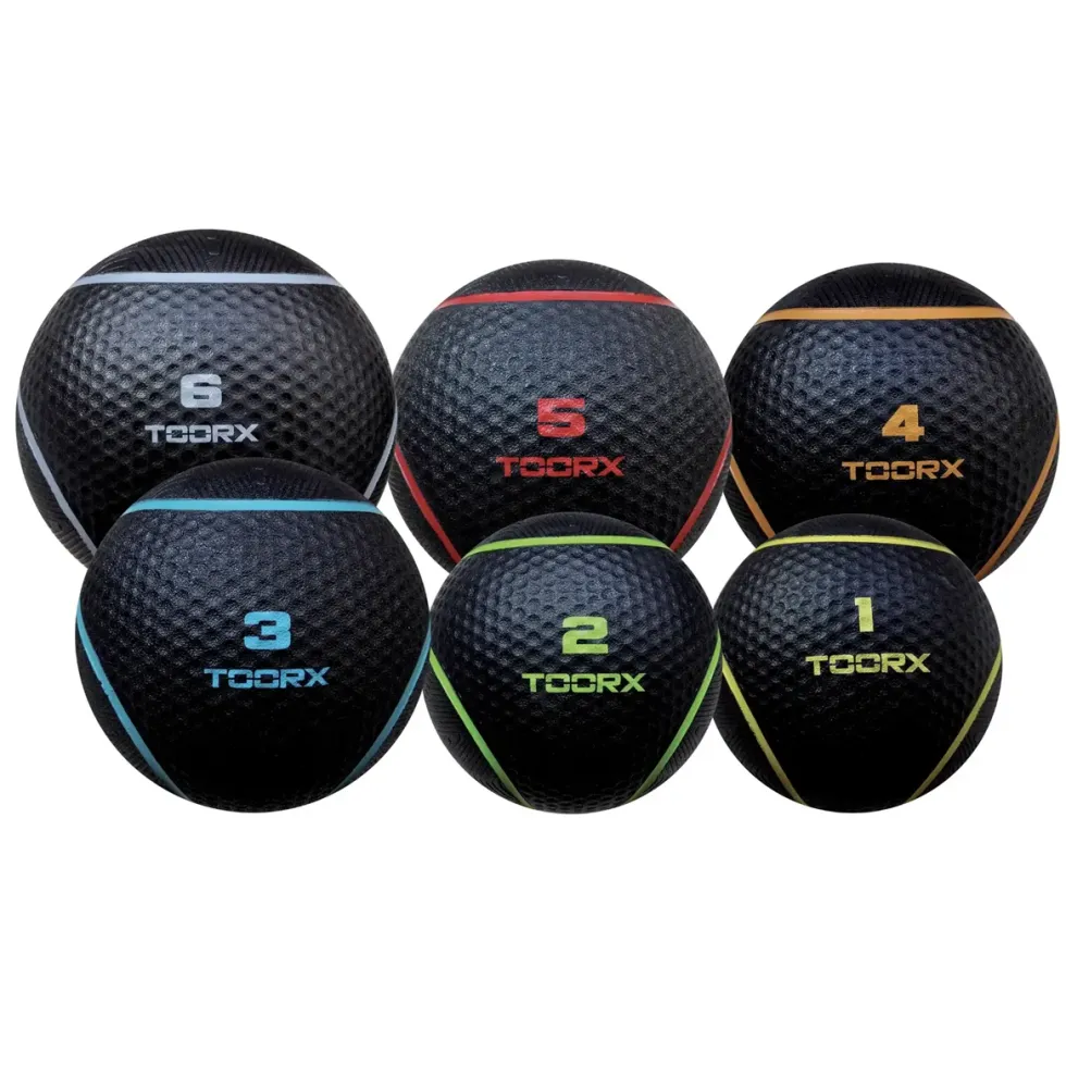 Toorx Fitness Medicine Ball - Zwart/Groen - 2 kg
