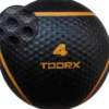 Toorx Fitness Medicine Ball - Zwart/Oranje - 4 kg