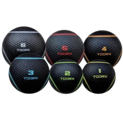 Toorx Fitness Medicine Ball - Zwart/Oranje - 4 kg
