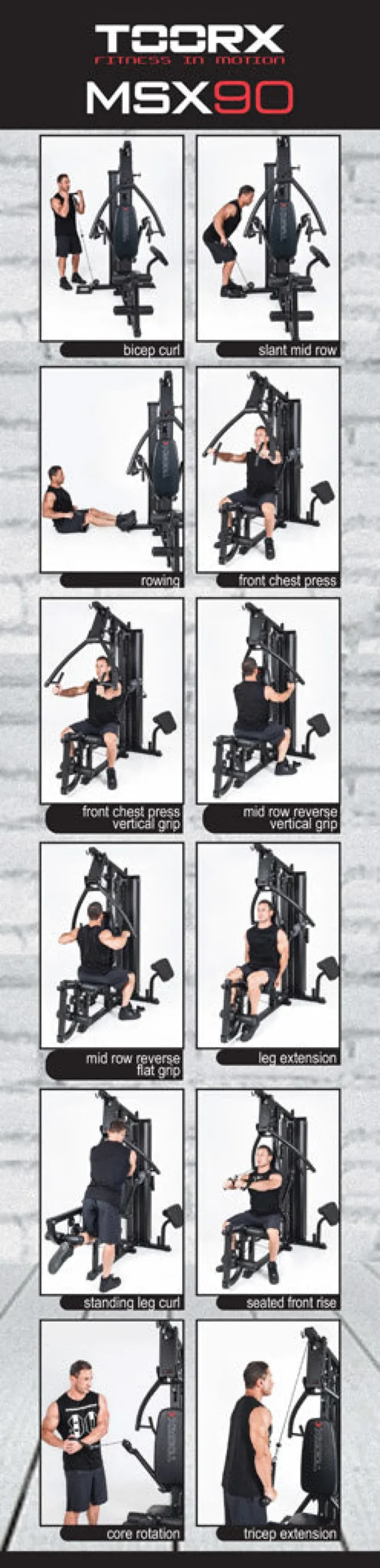 Toorx Fitness MSX-90 Home Gym