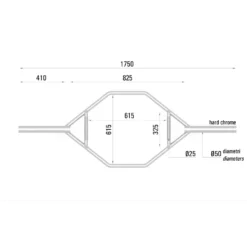 Toorx Fitness OSB Hex Bar - Trap Bar