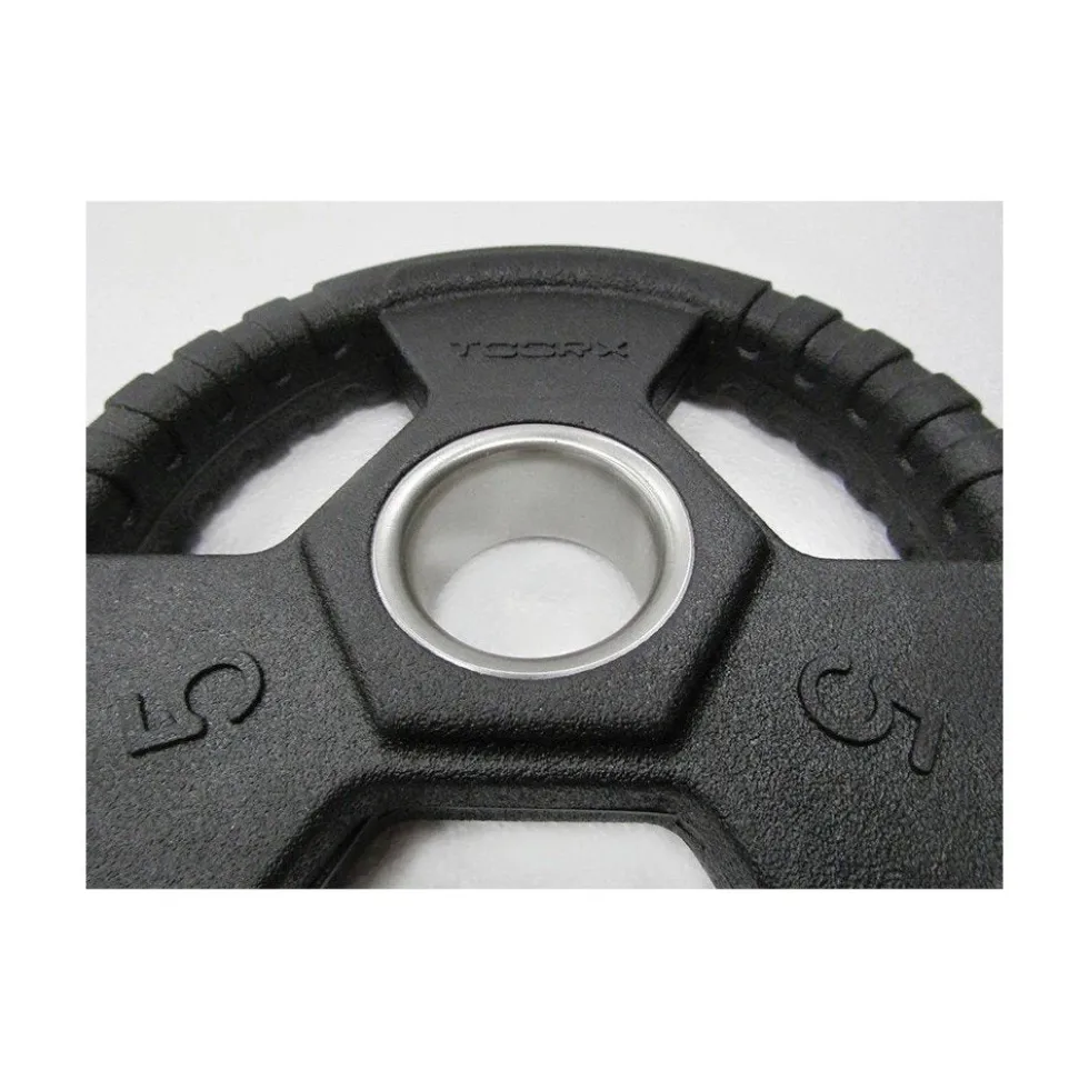 Toorx Fitness Rubber Olympische Halterschijf 50 mm - 1,25 kg - Per stuk