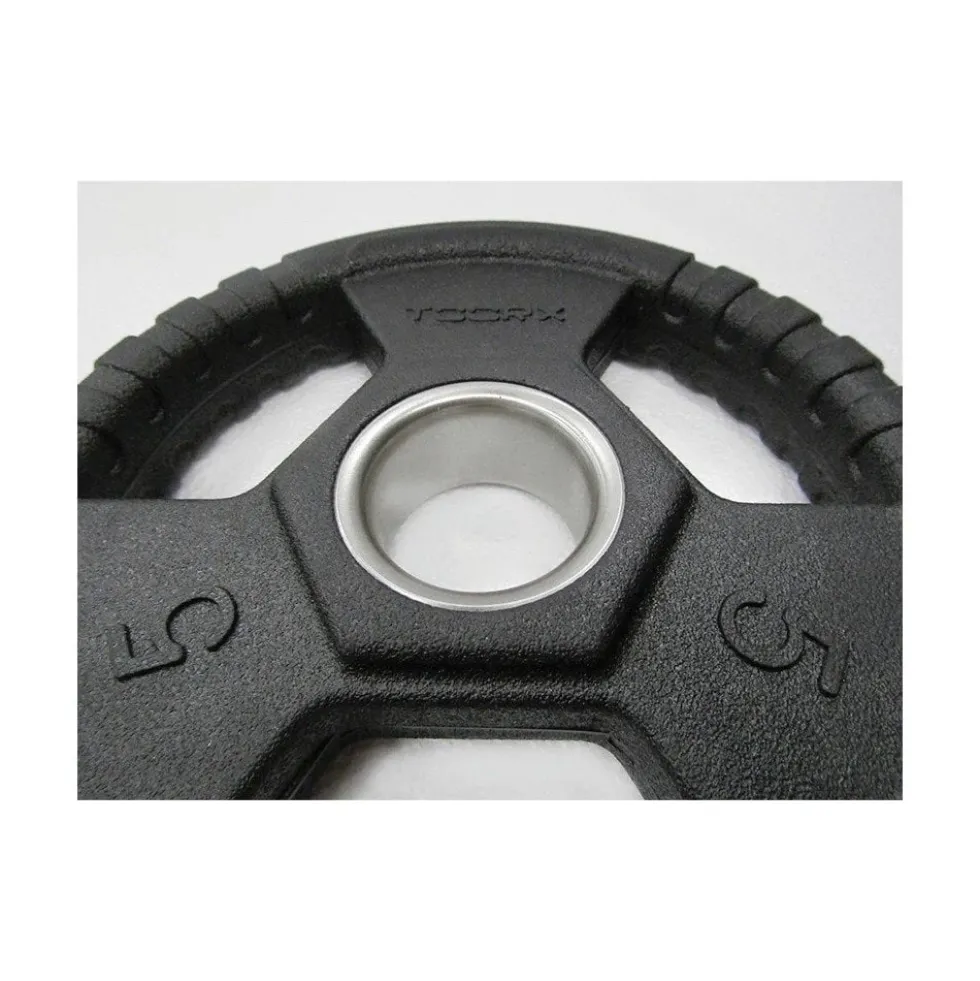 Toorx Fitness Rubber Olympische Halterschijf 50 mm - 2,5 kg - Per stuk