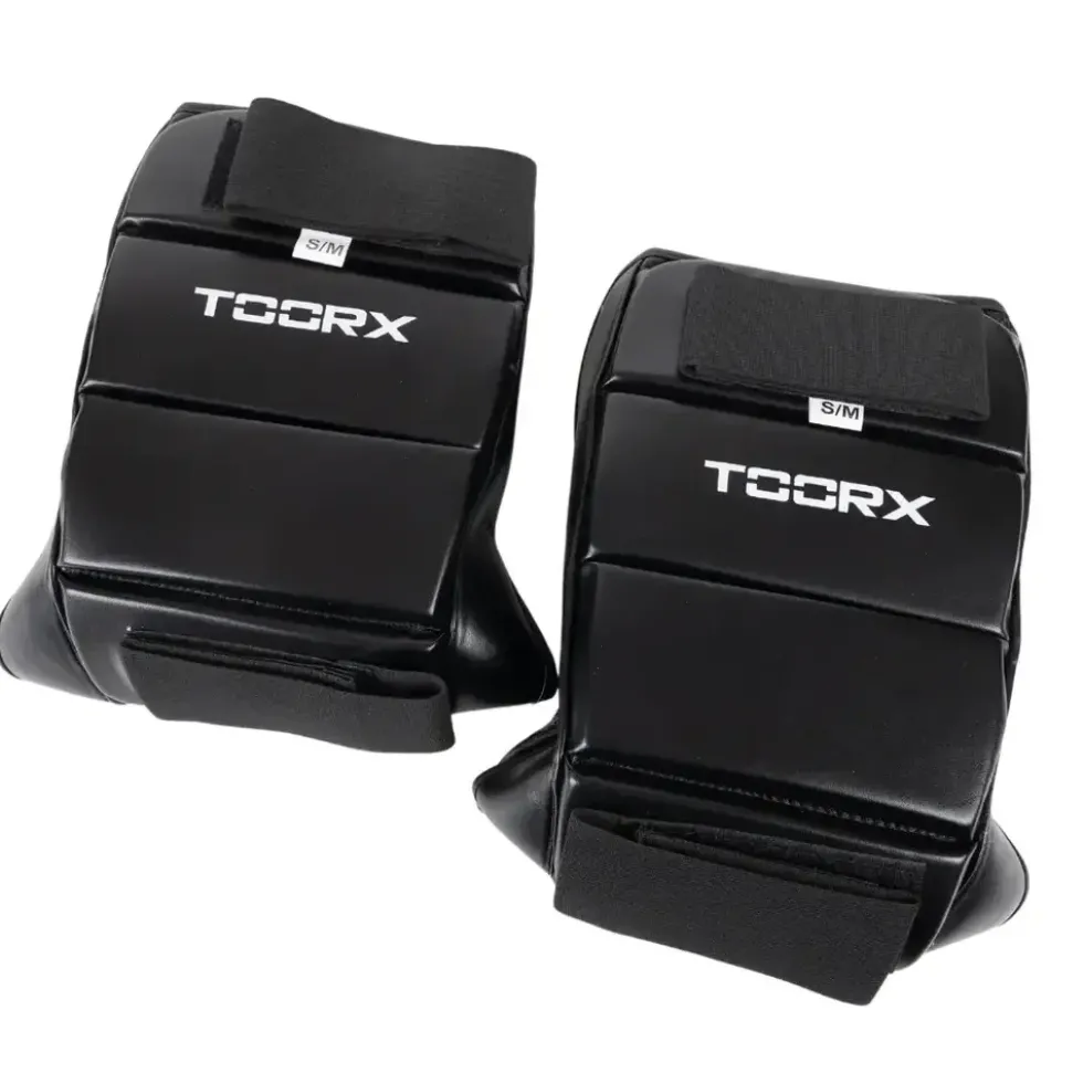 Toorx Fitness Scheenbeschermer PU - met voetbeschermer - L/XL