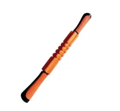 Toorx Massage Stick - met grepen - Oranje
