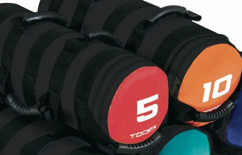 Toorx Powerbag met 6 Hendels - Rood - 5 kg
