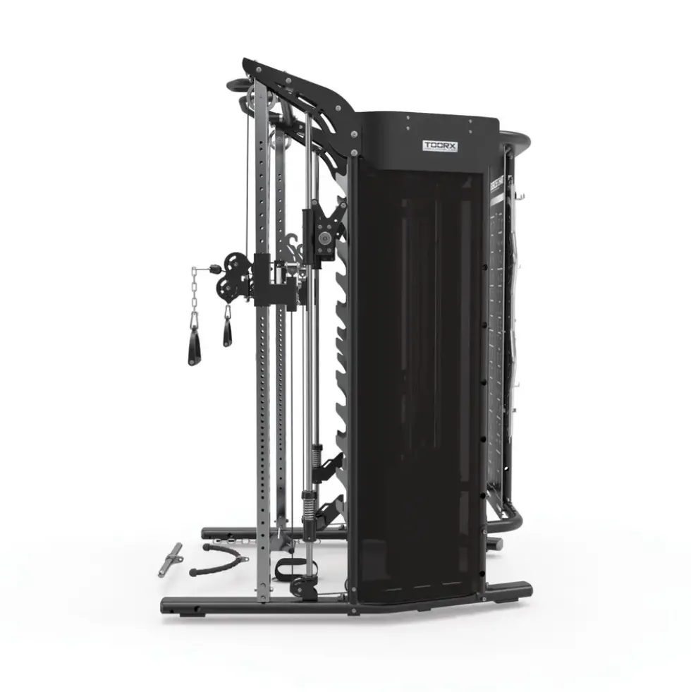 Toorx Professional ASX-7000 3-in-1 Dual Pulley Smith Machine & Rack