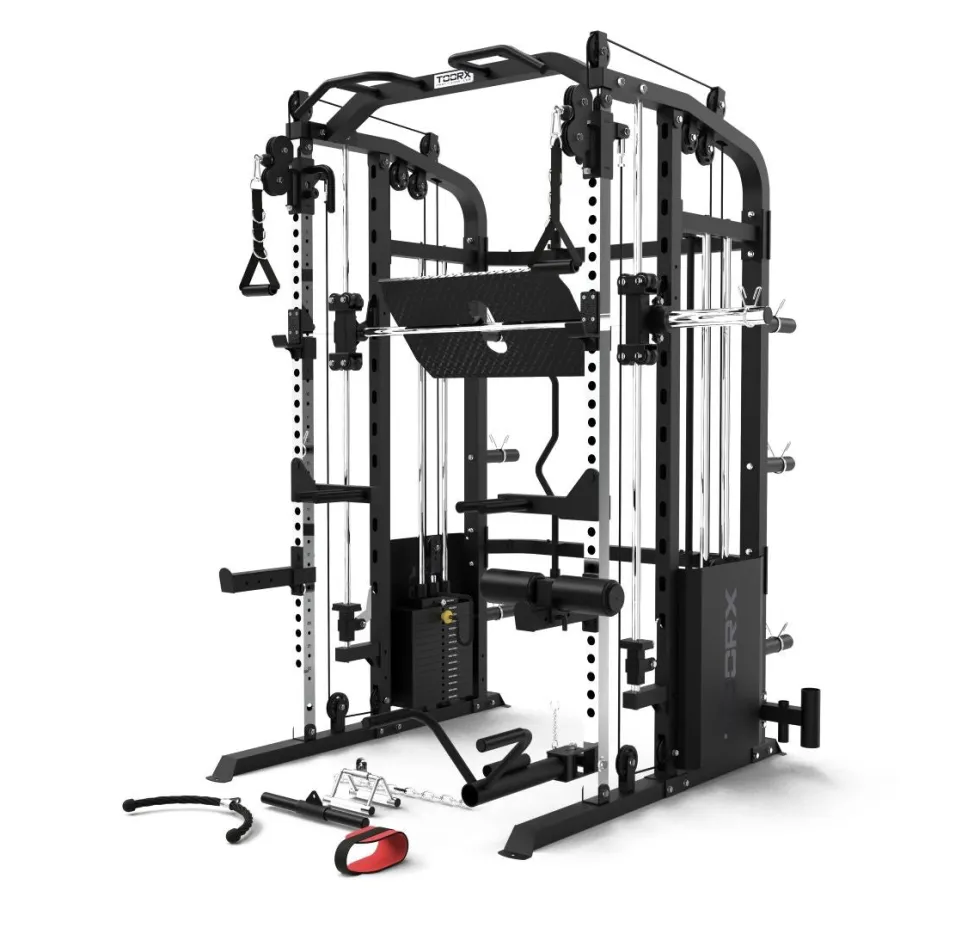 Toorx Professional ASX-4000 3-in-1 Smith Machine Rack + Legpress