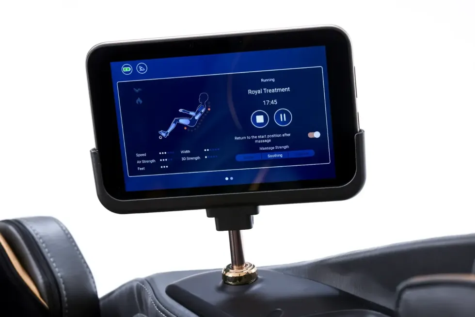 TotalSeat Massagestoel Imperia - Zwart