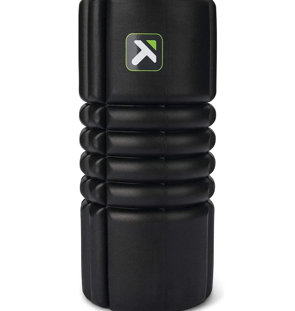 Triggerpoint Foam Roller Grid Travel - Zwart/Lime