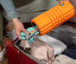Triggerpoint Foam Roller Grid Travel - Oranje/Zwart