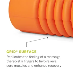Triggerpoint Foam Roller Grid Travel - Oranje/Zwart