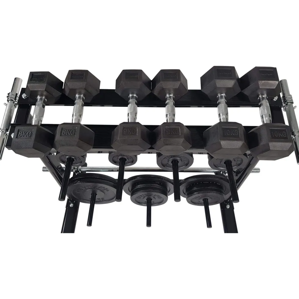 Tunturi Opbergrek - voor Dumbbells / Halterschijven / Halterstangen