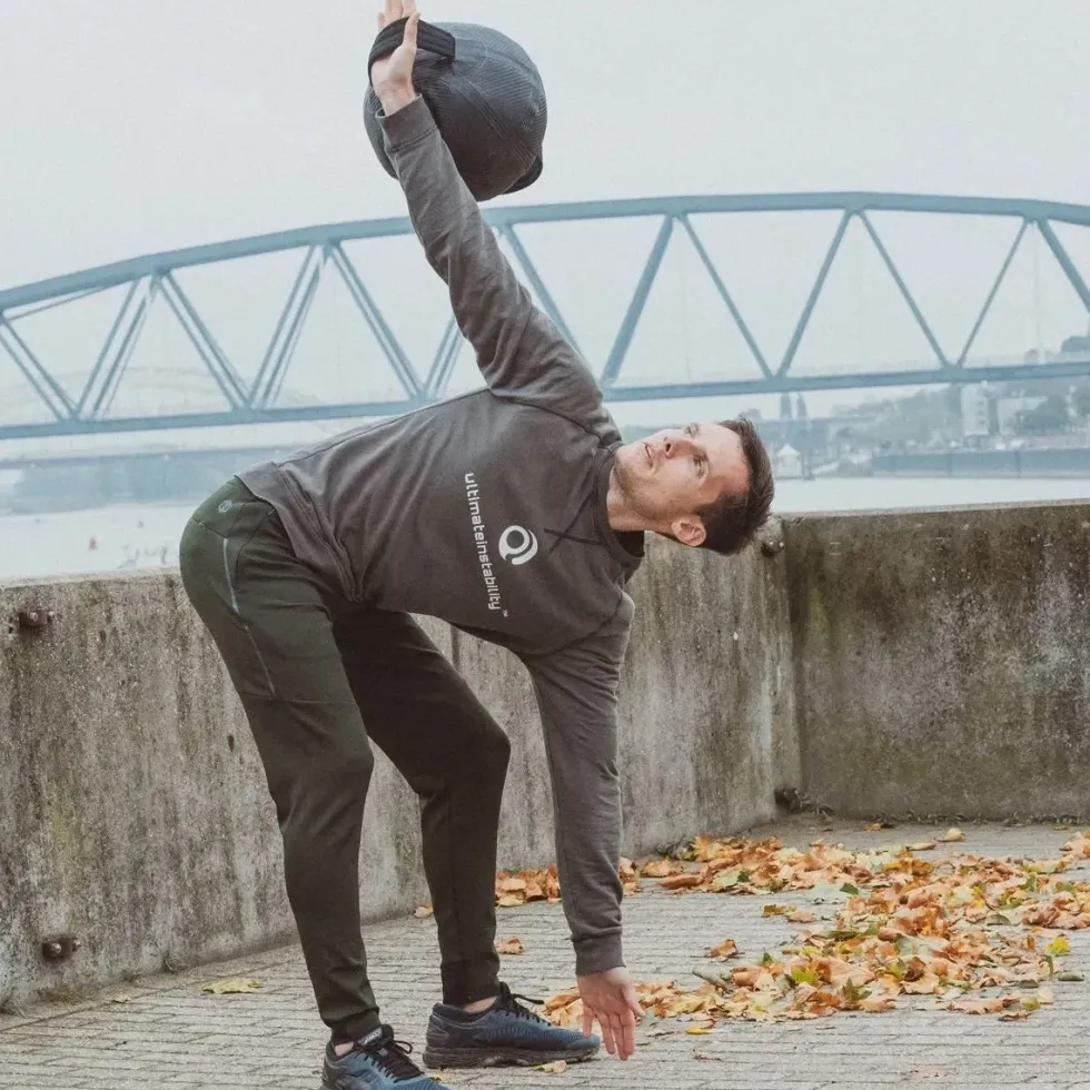 Ultimate Instability Aquaball - Sloshball - Max 40 kg - Zwart