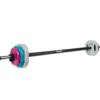 VirtuFit Aerobic Pump Set Pro Rubber - 20 kg - Gekleurd