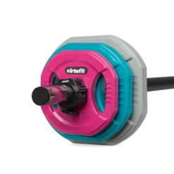 VirtuFit Aerobic Pump Set Pro Rubber - 20 kg - Gekleurd