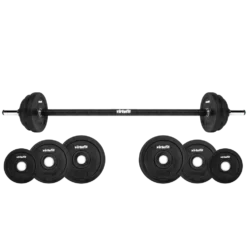 VirtuFit Aerobic Pump Set Pro Rubber - 20 kg
