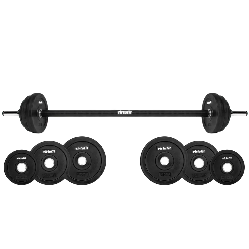 VirtuFit Aerobic Pump Set Pro Rubber - 20 kg