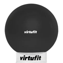 VirtuFit Anti-Burst Fitnessbal Pro met Balhouder - Grijs - 55 cm