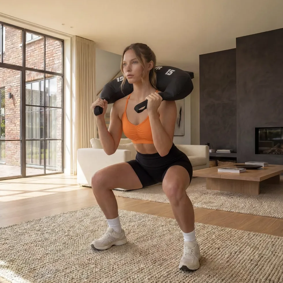 VirtuFit Bulgarian Bag - Fitnessbag - 15 kg