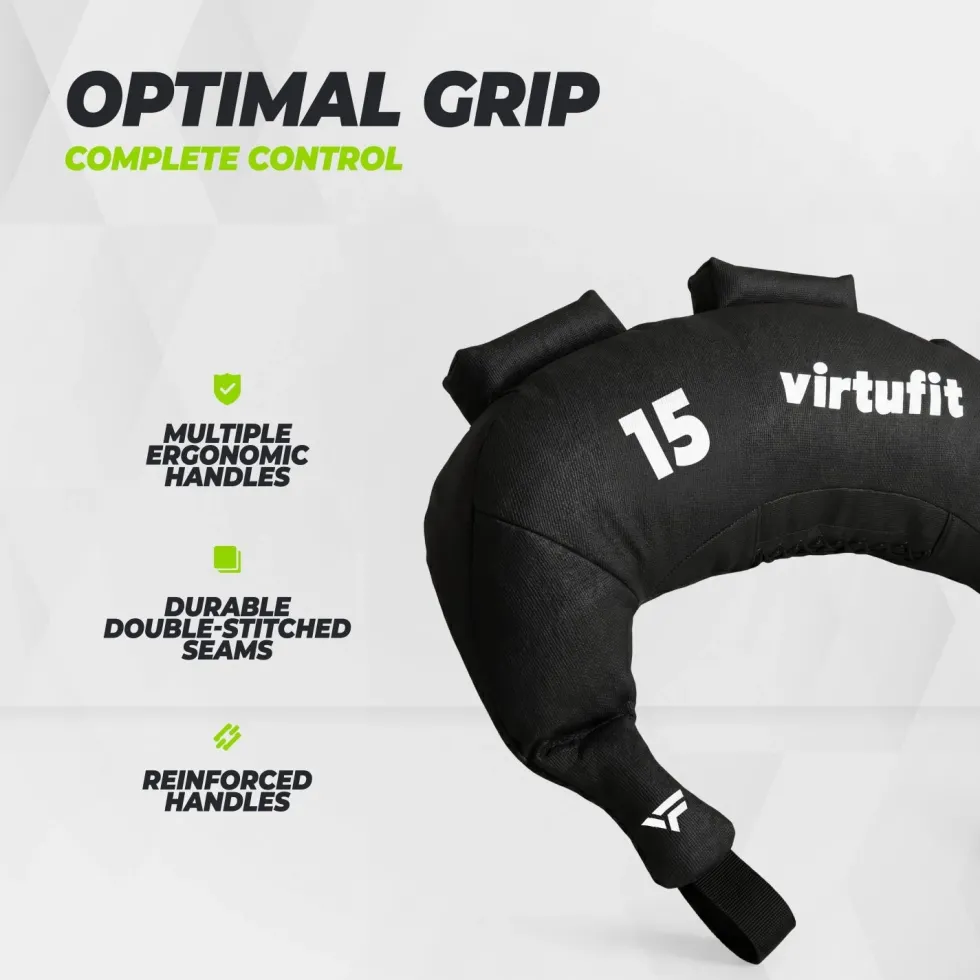 VirtuFit Bulgarian Bag - Fitnessbag - 15 kg