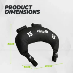 VirtuFit Bulgarian Bag - Fitnessbag - 15 kg