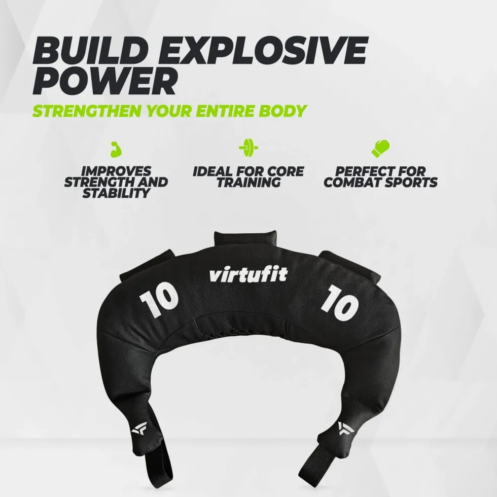 VirtuFit Bulgarian Bag - Fitnessbag - 10 kg