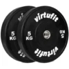 VirtuFit Bumper Plate - Olympische Halterschijf van Rubber - 50 mm - set 2 x 5 kg