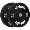 VirtuFit Bumper Plate - Olympische Halterschijf van Rubber - 50 mm - set 2 x 15 kg